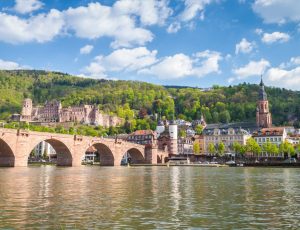 Luftaufnahme, Schloss Heidelberg shutterstock_432988471