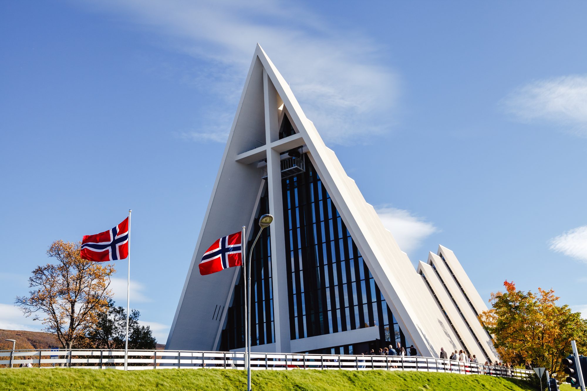 Cattedrale Artica, Tromso, Norvegia shutterstock_565586860