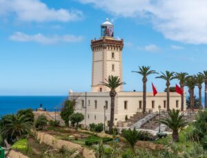 Scenic,Lighthouse,At,Cap,Spartel,Near,Tangier,,Morocco