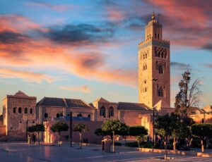 The,Mosque,Of,Koutoubia,,Marrakech,,Morocco,Of,Koutoubia,,Marrakech,,Morocco